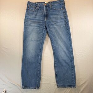 J.Crew Straightaway Jean Womens 31 Medium Wash Straight Leg Denim Blue